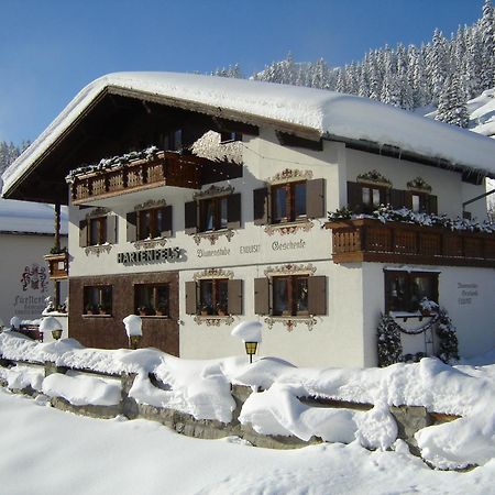 Pension Hartenfels Lech am Arlberg Exteriör bild