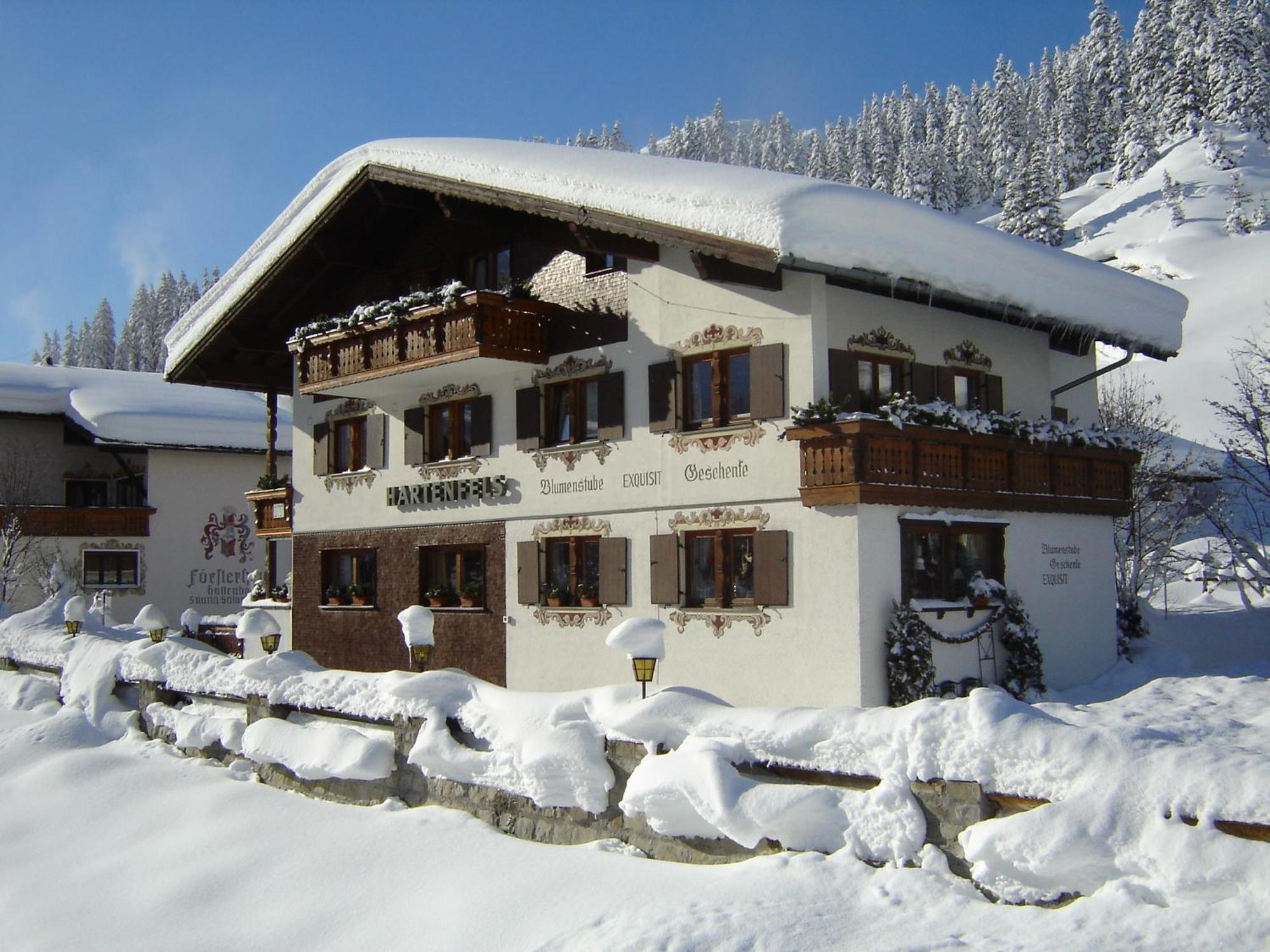 Pension Hartenfels Lech am Arlberg Exteriör bild