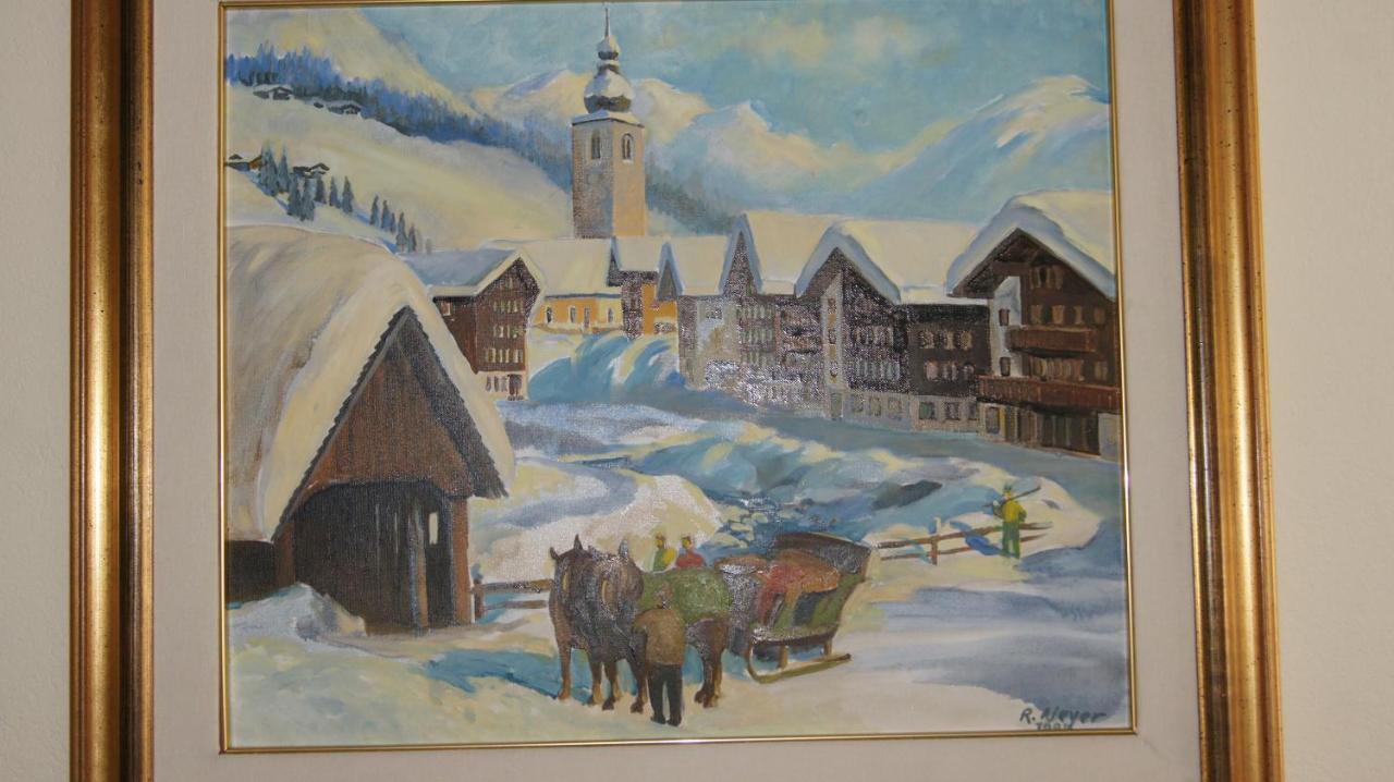 Pension Hartenfels Lech am Arlberg Exteriör bild